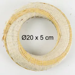 SZÉNAK.SISAL+CIROK FEHÉ20*5