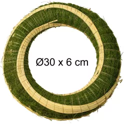 SZÉNAK.SISAL+CIROK ZÖLD30*6