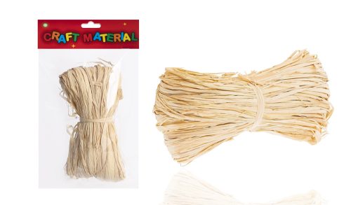 RAFFIA.KÖT.NATÚR    50G/20M