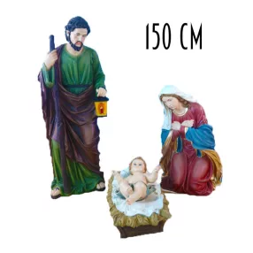 POLIREZIN SZENT CSALÁD, 3 DARABOS, ÓRIÁS