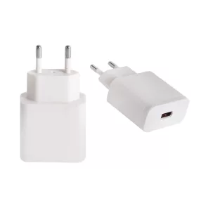 TÖLTŐ FEJ, USB CSATLAKOZÁSSAL, FEHÉR