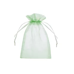 ORGANZA SZÜTYŐ, 12 DARABOS, ZÖLD