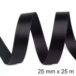 SZ.DUPLA SZAT.FEKET25MM*25M