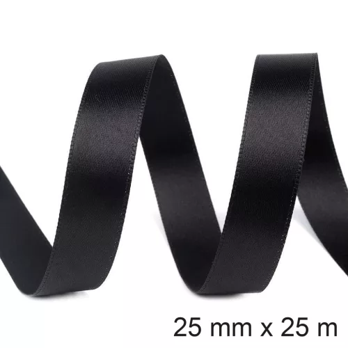 SZ.DUPLA SZAT.FEKET25MM*25M