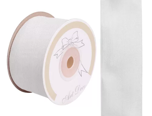 DEKOR ORGANZA SZALAG, FEHÉR