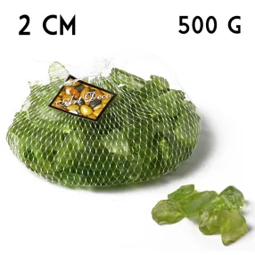 DEKOR ÜVEG  KAVICS, ZÖLD