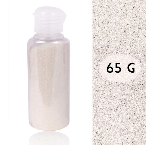 DEKOR MIKRO GLITTER, FEHÉR