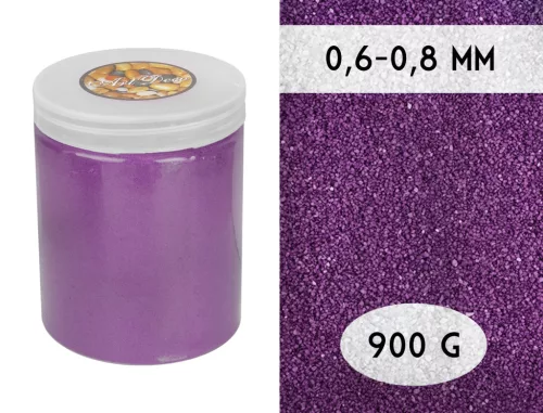MICRO HOMOK SÖTÉT LILA  TÉGELYBEN