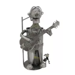 FÉM BORTARTÓ, GITÁROS KUTYÁVAL
