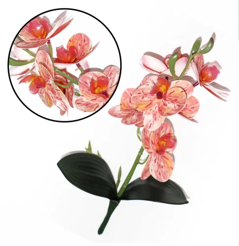 MŰVIRÁG, ORCHIDEA, GYÖKERES, 6 VIRÁG, 2 LEVÉL