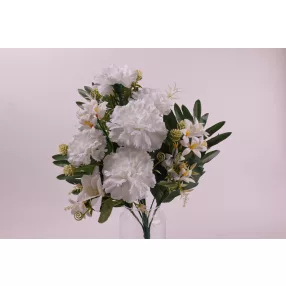 SÍRCSOKOR SZEGFŰ FEH.  49CM