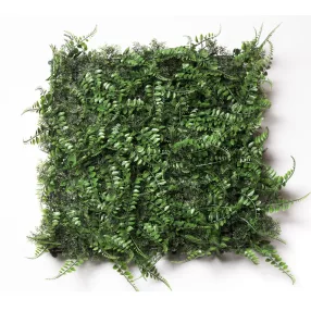 PÁFRÁNY FŰKOCKA, ZÖLD, UV ÁLLÓ0CMX50CM