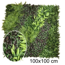 ZÖLDFAL MIX ZÖLD UV 100*100