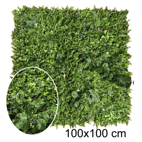 ZÖLDFAL MIX ZÖLD UV 100*100