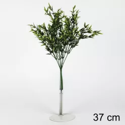 ZÖLD LEVELES BOKOR     37CM