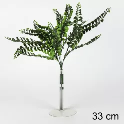 ZÖLD PÁFRÁNY BOKOR     33CM