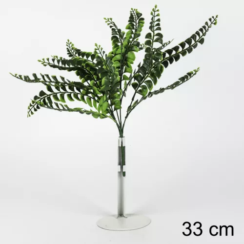 ZÖLD PÁFRÁNY BOKOR     33CM