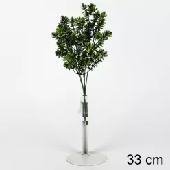 ZÖLD LEVELES BOKOR     33CM