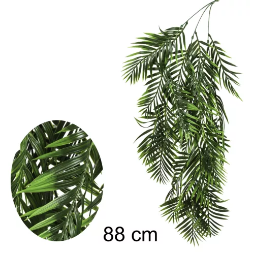 FUTÓ PÁLMA LEVÉL ZÖLD  88CM
