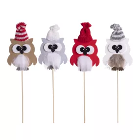 DEKOR FA BAGOLY PÁLCÁN SAPKÁVAL