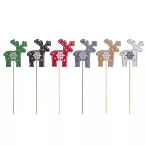 DEKOR FA RÉNSZARVAS PÁLCÁN