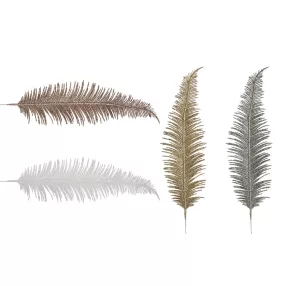 DEK.ÁG LEVÉL GLITTER 4S42CM