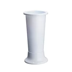 MŰANYAG VÁZA IDEAL FEHÉR