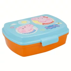 LICENC MŰANYAG  PEPPA PIG FUNNY SZENDVICSDOBOZ