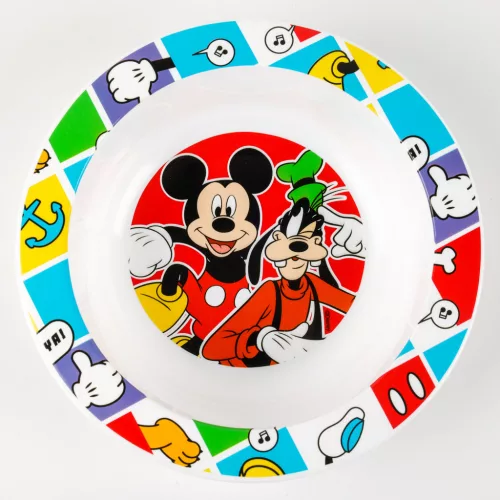 LICENCE MŰANYAG MÉLYTÁNYÉR, MIKRÓZHATÓ, MICKEY