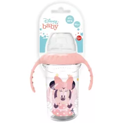 LICENC MŰANYAG CSŐRÖS POHÁR MINNIE 330ML