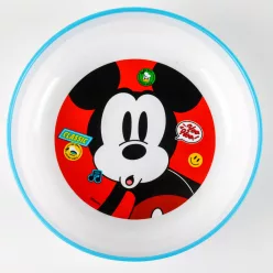 LICENCE MŰANYAG MÉLYTÁNYÉR, CSÚSZÁS GÁTLÓ, MICKEY
