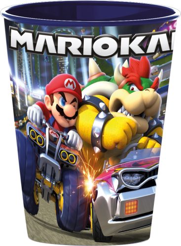 LICENC MŰANYAG KISPOHÁR 260ML SUPER MARIO