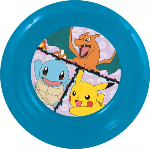 LICENCE MŰANYAG MÉLYTÁNYÉR, POKEMON