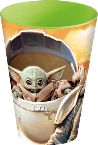LICENCE MŰANYAG POHÁR, YODA
