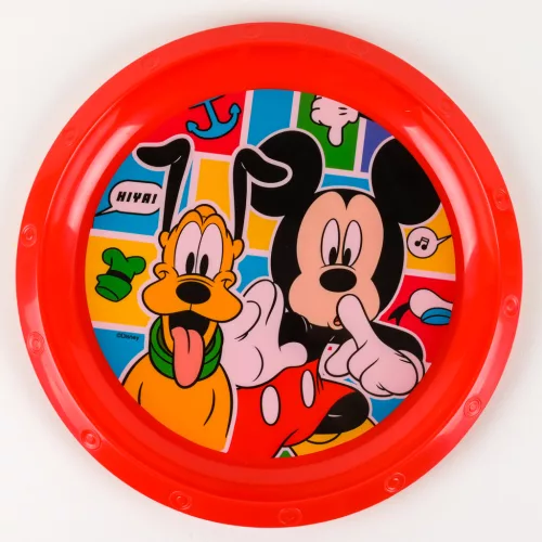 LICENCE MŰANYAG LAPOSTÁNYÉR, MICKEY ÉS PLUTO