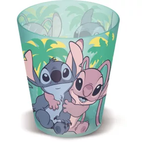 LICENCE MŰANYAG POHÁR, ÁTLÁTSZÓ, STITCH