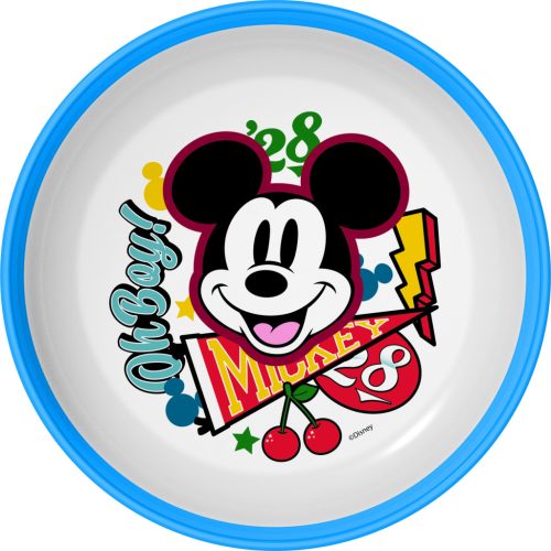 LICENCE MŰANYAG MÉLYTÁNYÉR, CSÚSZÁS GÁTLÓ, MICKEY