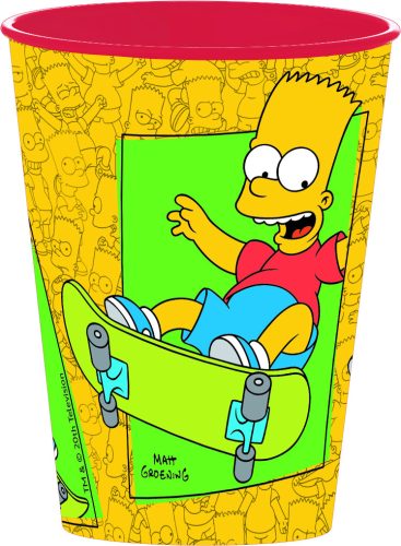 LICENCE MŰANYAG KISPOHÁR, BART SIMPSON