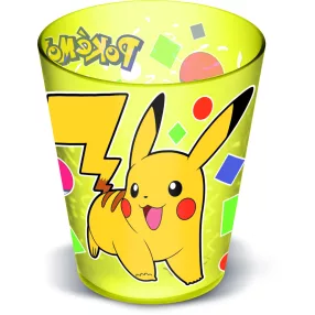 LICENCE MŰANYAG POHÁR, ÁTLÁTSZÓ, POKEMON