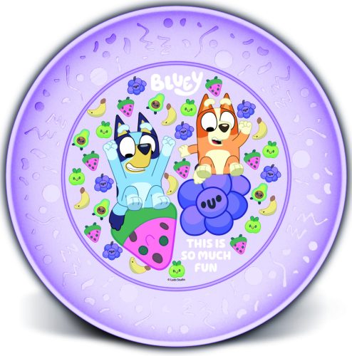 LICENCE MŰANYAG LAPOSTÁNYÉR, ÁTLÁTSZÓ, BLUEY