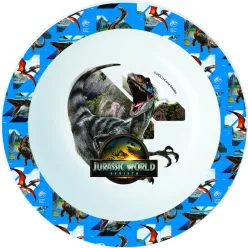 LICENCE MŰANYAG MÉLYTÁNYÉR, MIKRÓZHATÓ, JURASSIC WORLD