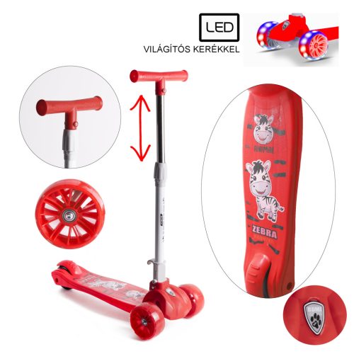 ROLLER GYEREK PIROS +LED