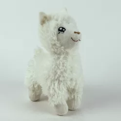 ALPACA LÁMA FEHÉR ÁLLÓ   23