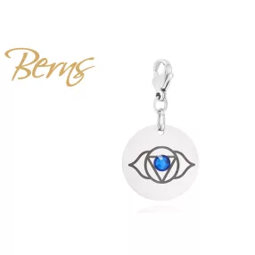 BERNS CHARM D.KAP. CHAKRA 3.EYE-CAP.BLUE