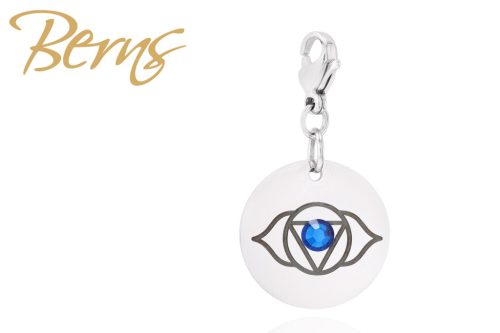 BERNS CHARM D.KAP. CHAKRA 3.EYE-CAP.BLUE