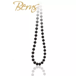 BERNS NYAKLÁNC PEARL BLACK 5328-CRY
