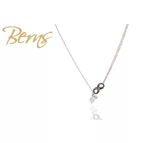 BERNS NYAKLÁNC INGRID BL-CRY SS