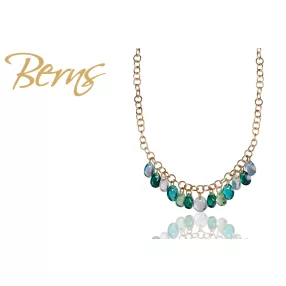 BERNS NYAKLÁNC FLAVIA MIX-GREEN GO