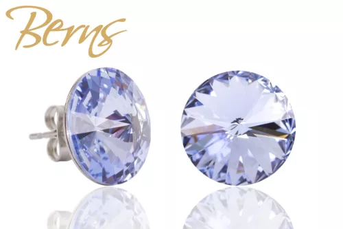 BERNS FÜLBEVALÓ GALAXY LT.SAPPHIRE 14MM SS
