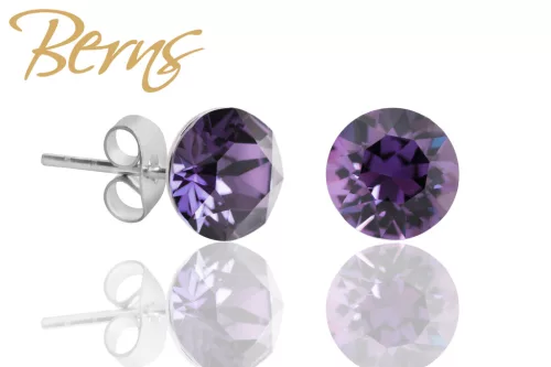 BERNS FÜLBEVALÓ XIRIUS TANZANITE 8MM SS